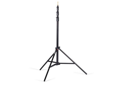 Manfrotto Master Lighting Stand, Aluminium, Air Cushioned, Black 1004BAC