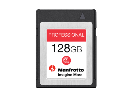 Professional 128GB, PCIe 3.0, 1730MB/s CFexpress™ Type B Memory Card