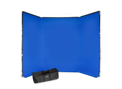Chroma Key FX Manfrotto 4x2-9m Background Kit Blue MLBG4301KB