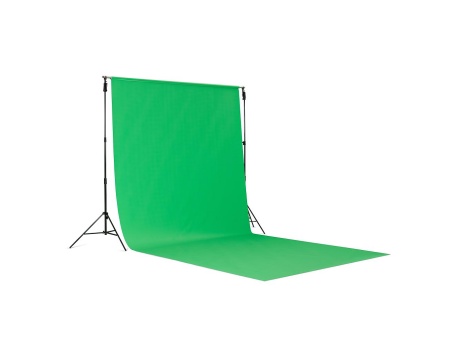 Movo RGS-1 - Fondo de pantalla verde plegable de 78 x 57 pulgadas, fondo  verde croma con soporte, fondo verde para fotografía, videografía