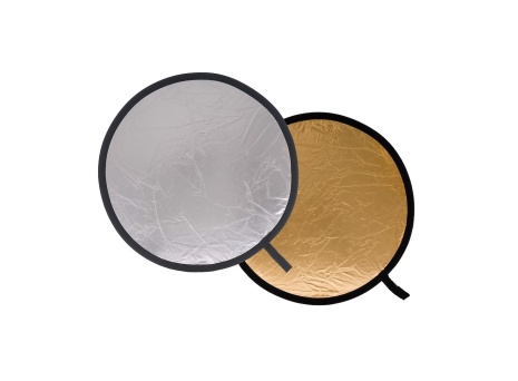 LL LR1234 circular reflector silver gold 30cm main