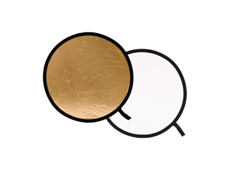 LL LR1241 circular reflector gold white 30cm main
