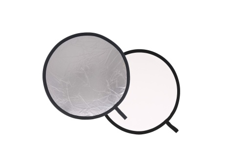 LL LR3031 circular reflector silver white 76cm main