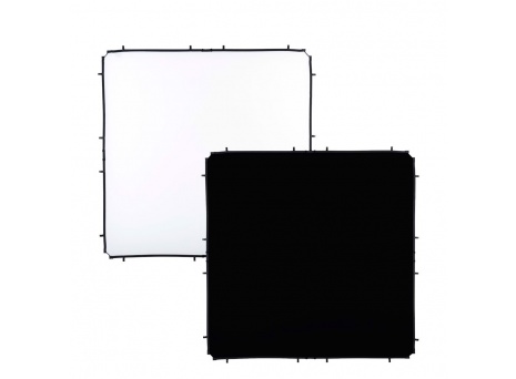 LL LR82221R skylite rapid fabric 2x2 black white main a