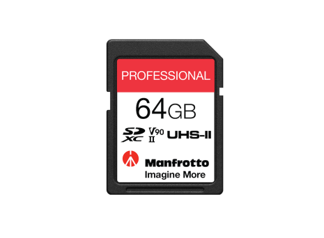 SD Card Manfrotto Memory Cards MANPROSD64 v2
