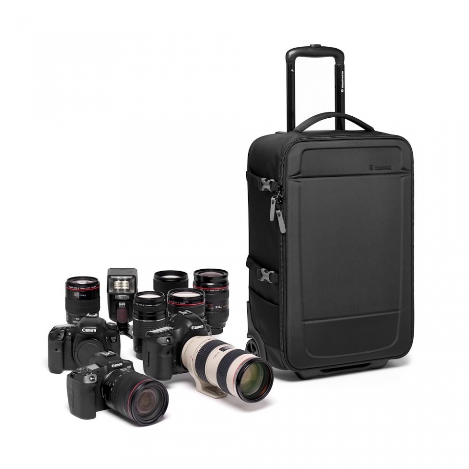 CADeN Camera Backpack Trolley Case with 15.6 inch Laptop Compartment  Waterproof Large, Rolling Camera Bag Compatible for Sony Canon Nikon  DSLR/SLR Mirrorless Cameras : Buy Online at Best Price in KSA -