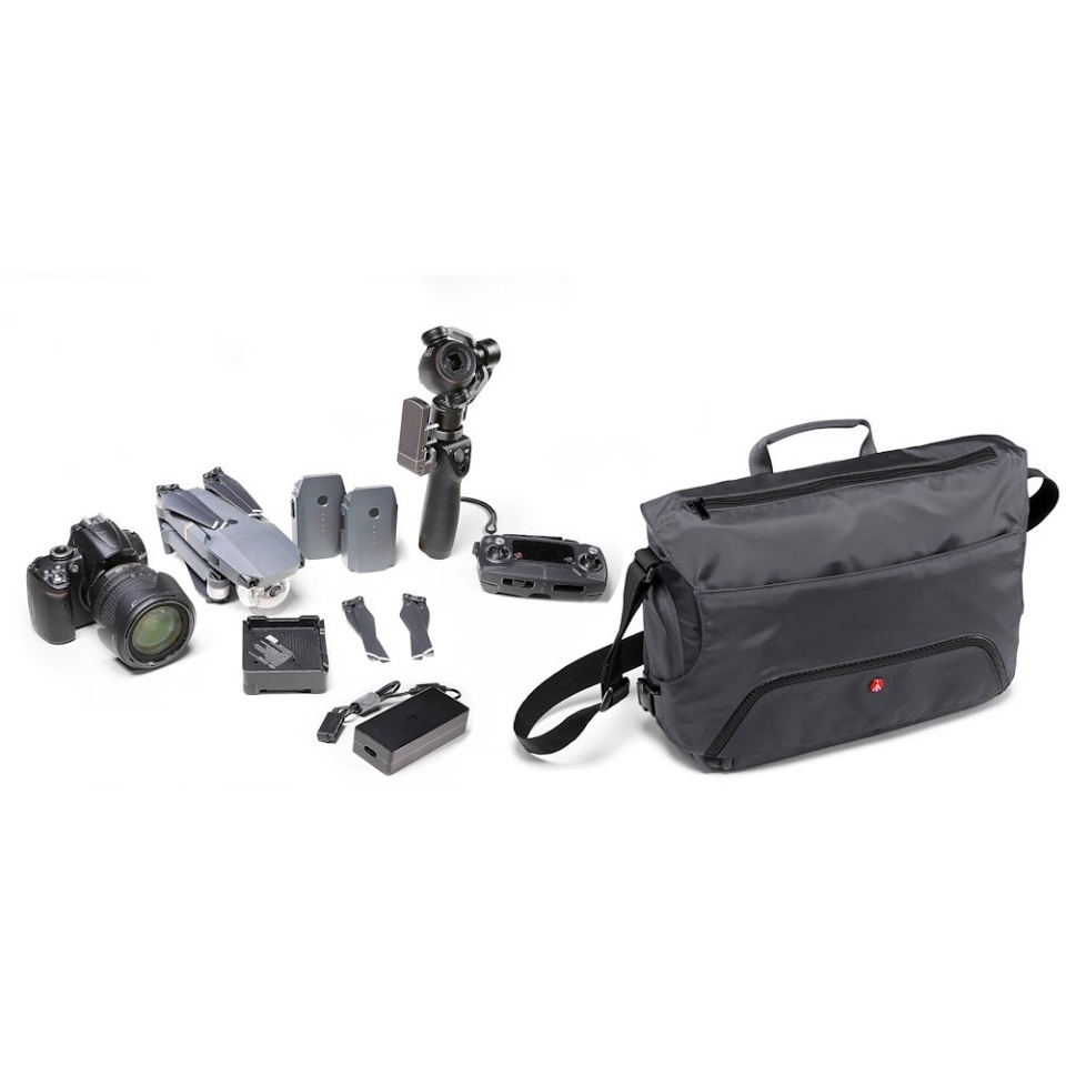 Grey Manfrotto Advanced Befree Messenger Bag for Camera 