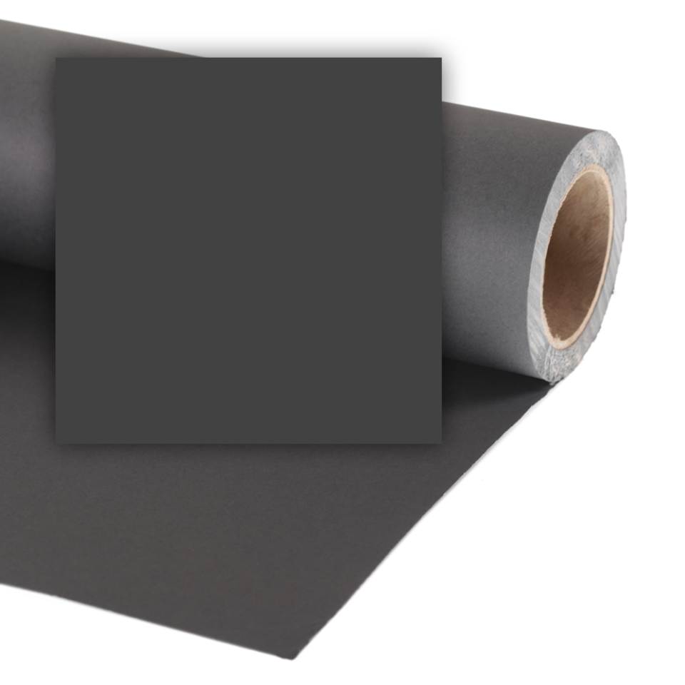 Colorama Paper Background 2.72 x 11m Black - LL CO168