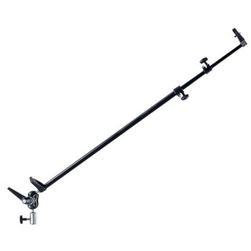 Telescopic Collapsible Reflector Holder Mounting Arm 25.6"-68" with Swivel Head 
