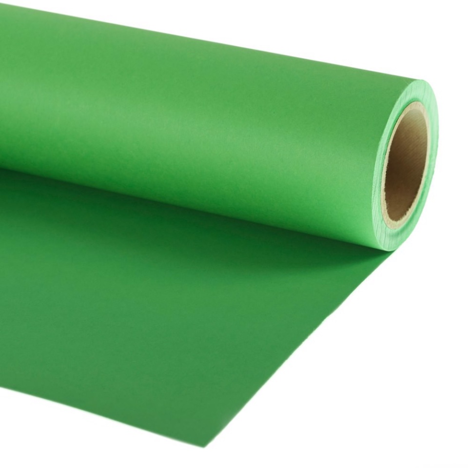 Paper  x 11m Chromakey Green - LL LP9073 | Manfrotto Global