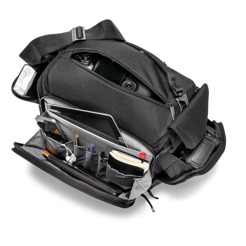 Stile+ camera shoulder bag Amica 30 Black for DSLR/CSC - MB SV-SB-30BB
