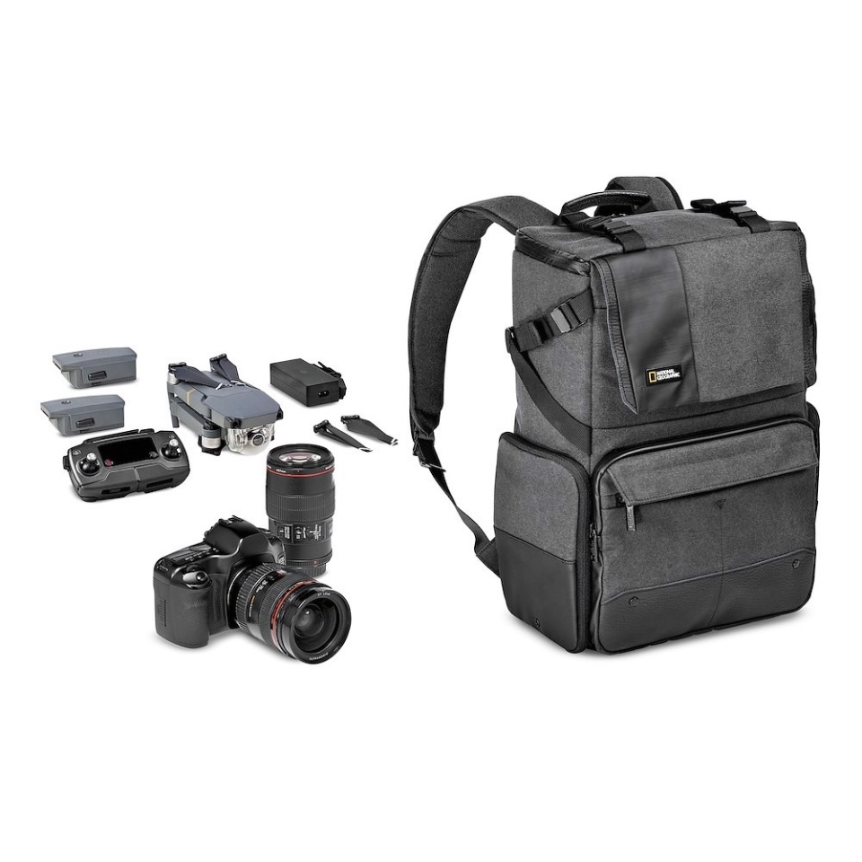 Medium Camera Bag with Padded Strap & Rain Cover for Small to Medium  DSLR Camera