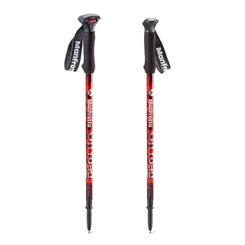 Inloggegevens Dialoog overhead OFF ROAD WALKING STICKS RED - MMOFFROADR | Manfrotto Global