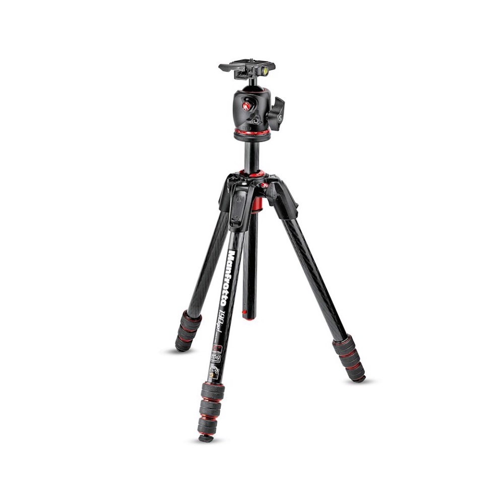 190go! MS Carbon Tripod kit 4-Section with XPRO Ball head