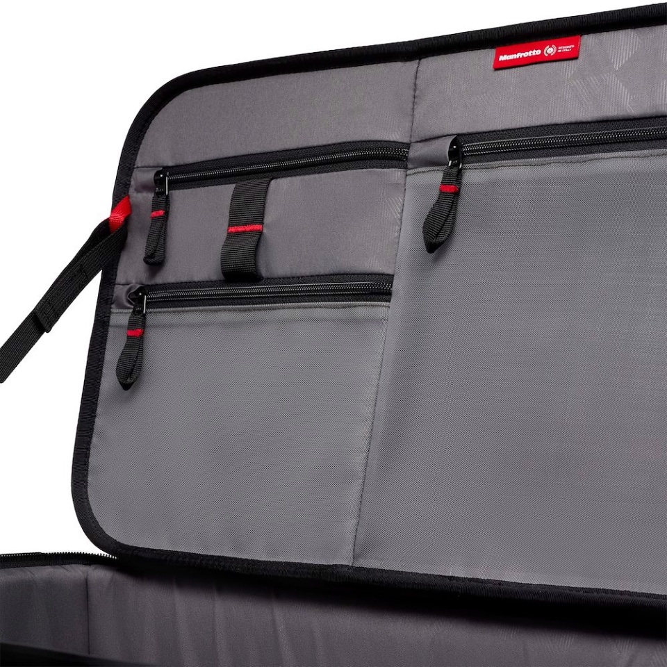 Mini Portable EVA Storage Bag Carbon Fiber Look Pouch Carrying Bag