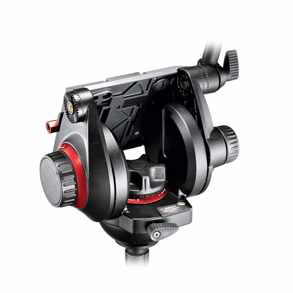 Manfrotto 504HD Video Head and Extra Pan Arm 509HLV 