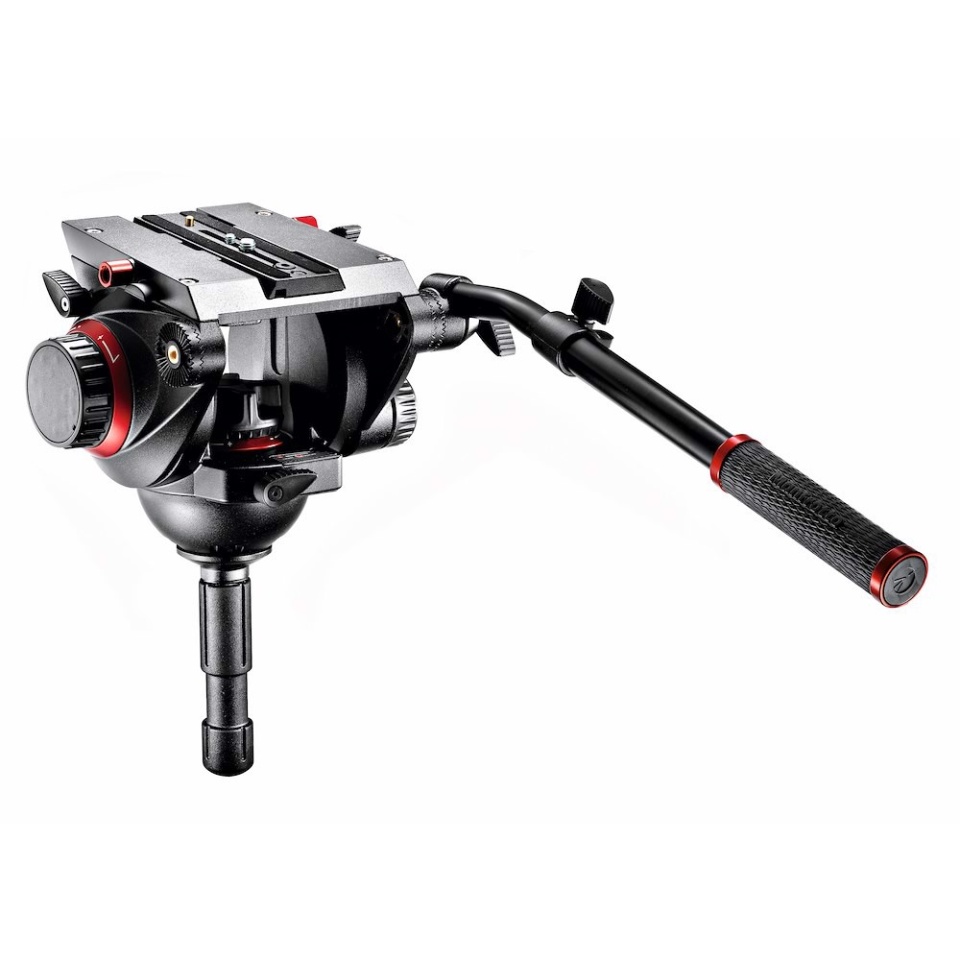 Manfrotto 509 Video Head with 645 Fast Twin Carbon Tripod - MVK509TWINFCUS