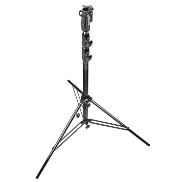 Black Alu Ranker Stand Air Cushioned 9' 3 Sections, 2 Risers
