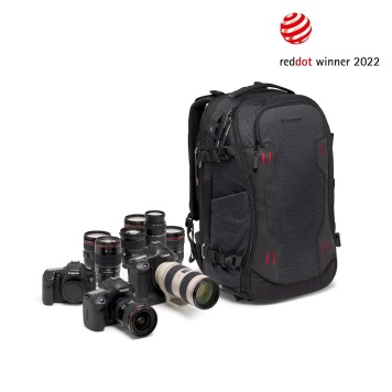 MANFROTTO PRO LIGHT FRONTLOADER BACKPACK M CAMERA BAG International  carry-on, front/side access