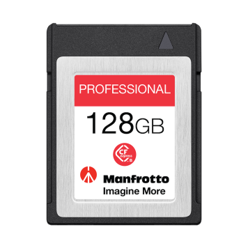 Professional 128GB, PCIe 3.0, 1730MB/s CFexpress™ Type B Memory Card