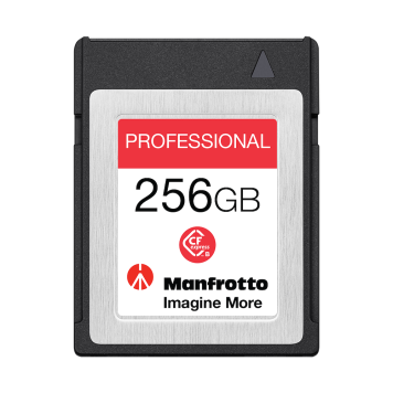 Professional 256GB, PCIe 3.0, 1730MB/s CFexpress™ Type B Memory Card