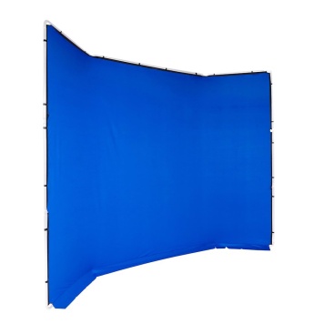 Chroma Key FX Manfrotto 4x2-9m Background Cover Blue MLBG4301CB