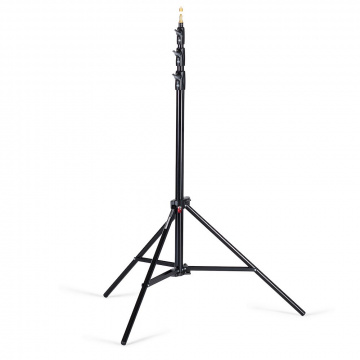 Manfrotto Master Lighting Stand, Aluminium, Air Cushioned, Black 1004BAC