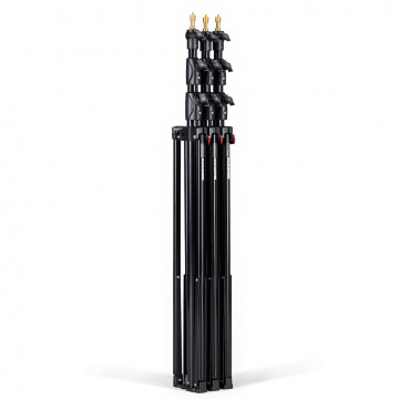 Manfrotto 3-Pack Photo Ranker Stand, Air Cushioned Black Aluminium 1005BAC-3