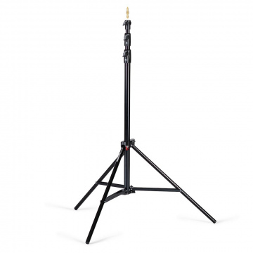 Manfrotto Ranker Lighting Stand, Aluminium, Air Cushioned, Black 1005BAC
