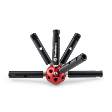 Manfrotto MSY0580A DADO Universal Junction Kit w/6 Rods & 6 Connectors MSY0580A