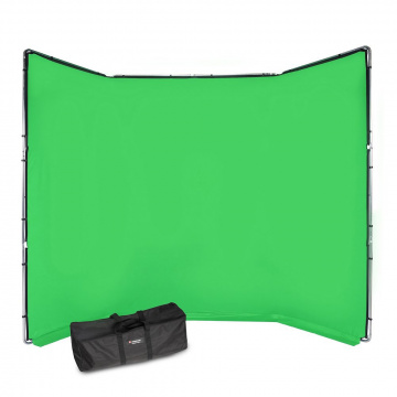 Chroma Key FX Manfrotto 4x2-9m Background Kit Green MLBG4301KG
