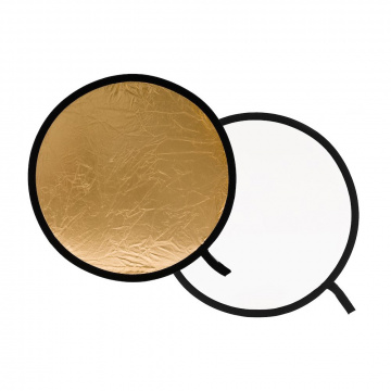 LL LR1241 circular reflector gold white 30cm main