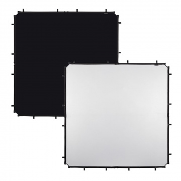 Manfrotto Skylite Rapid Cover Midi 1.5 x 1.5m Black/White LL LR81521R