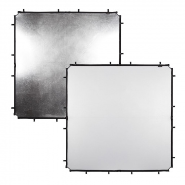 Manfrotto Skylite Rapid Cover Midi 1.5 x 1.5m Silver/White LL LR81531R