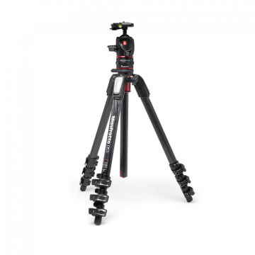 Manfrotto 055 Carbon 4-Section Tripod with XPRO Ball Head + MOVE MK055CXPRO4BHQR