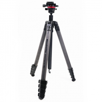 Manfrotto Element Super Light Level Tripod with Ball Head Carbon Fiber MKELESLLCBK-BH