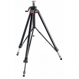 Black Aluminum Triaut Camera Tripod w/ Spiked Feet - 058B