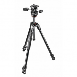 290 XTRA Kit, Alu 3 sec. tripod with 3W head - MK290XTA3-3WUS