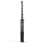 Manfrotto 6-Sections High Super Stand 1 Levelling Leg Black Aluminium 269HDBU 2