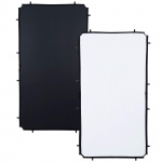 Manfrotto Skylite Rapid Cover Medium 1.1 x 2m Black/White LL LR81221R