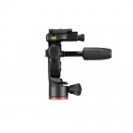 photo heads manfrotto Befree 3 way live head MH01HY 3W back