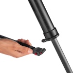 Video tripods Manfrotto Single Fast MVTSNGFC with spreader remove 02