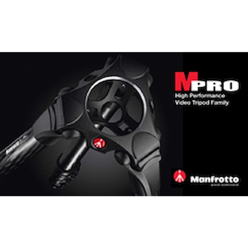 MPROカーボンファイバー 4段ビデオ三脚 - 536 | Manfrotto JP