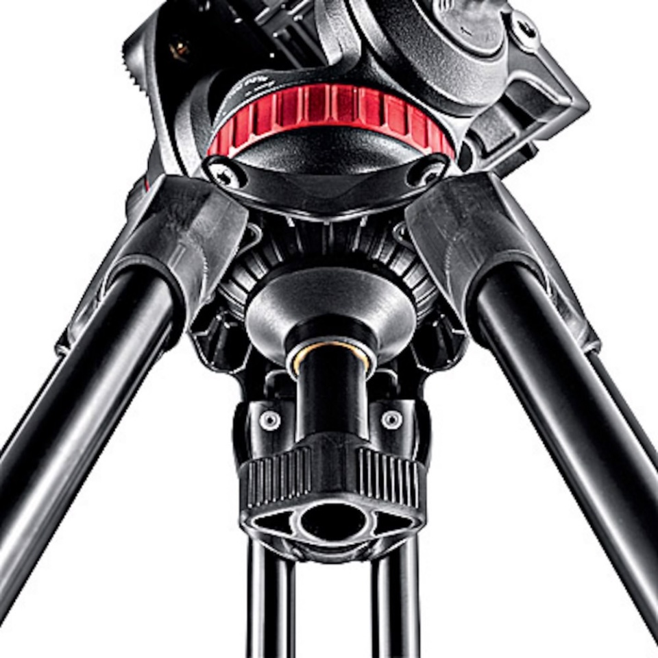 Video Tripod, aluminium telescopic-twin leg - MVT502AM | Manfrotto US