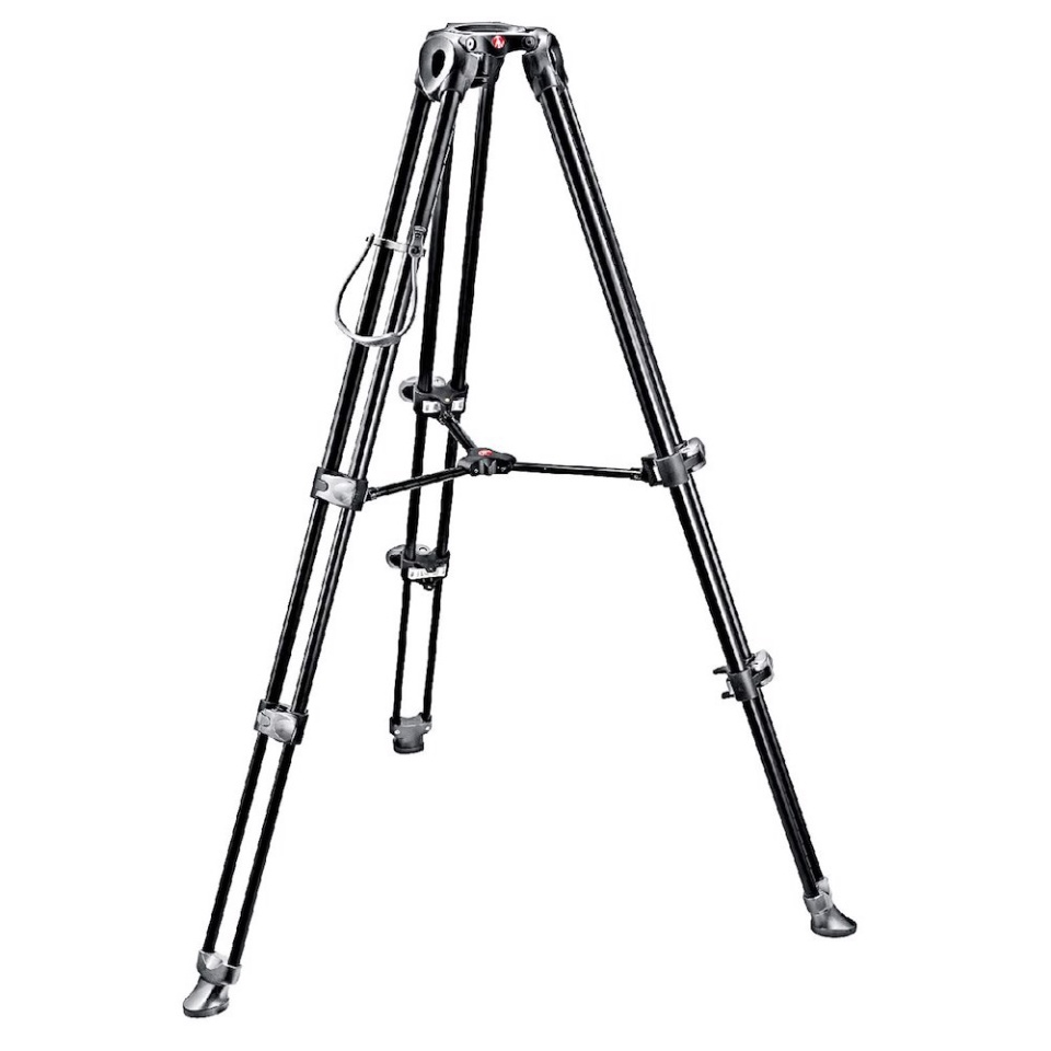 Video Tripod, aluminium telescopic-twin leg - MVT502AM | Manfrotto US