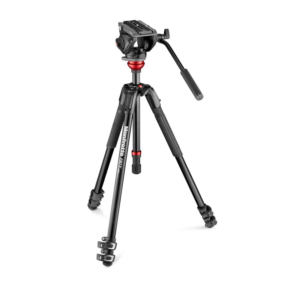 MVH500AHビデオ雲台+レベリング付きアルミ三脚 - MVK500190XV | Manfrotto JP