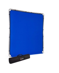 Manfrotto EzyFrame Background 2m x 2.3m Chroma Key Blue LL LB7948