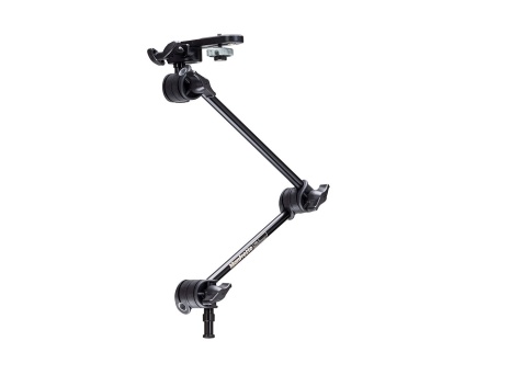Lighting Stand Clamp Flexible Arm 50cm Metal Tube Stand Mounting Hardware Photography Background Photo Studio Support Black