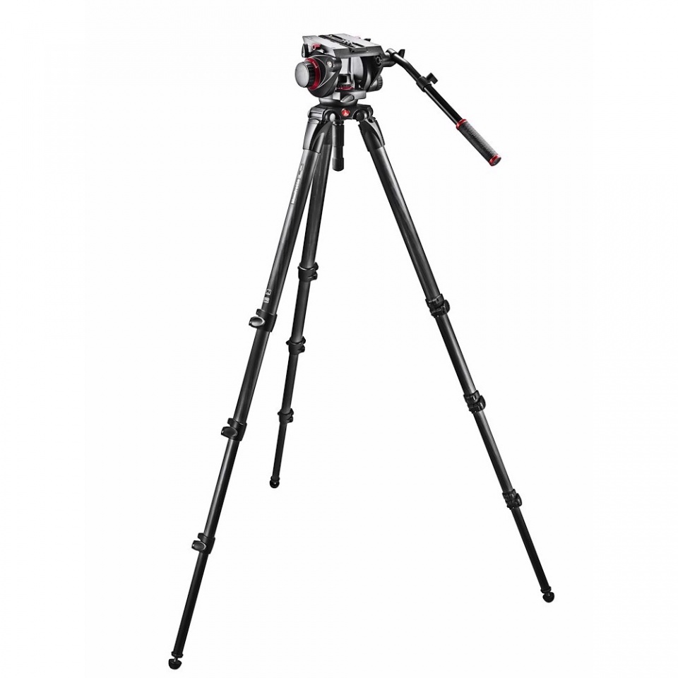 ビデオキット カーボンファイバー三脚 L 509hd 536k Manfrotto Jp